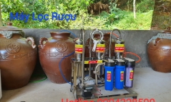 Máy Lọc Rượu Cao Cấp Loại Bỏ Các Tạp Chất Trong Rượu Chỉ 1 Lần Lọc